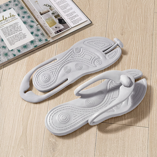 Faltbare Reise-Flip-Flops – Rutschfeste Slipper für heiße Tage