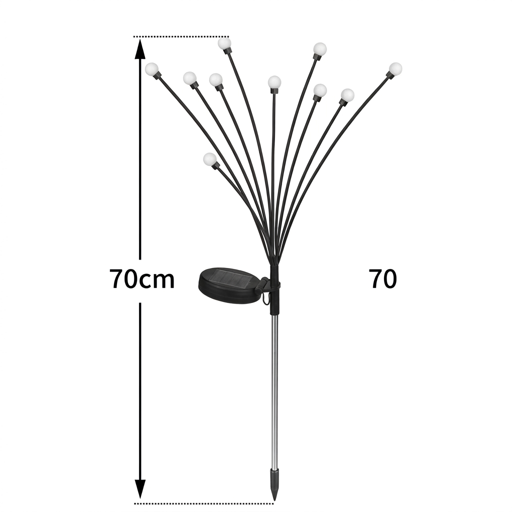 Solar Glühwürmchen Gartenlichter