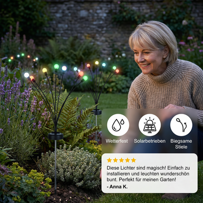 Solar Glühwürmchen Gartenlichter