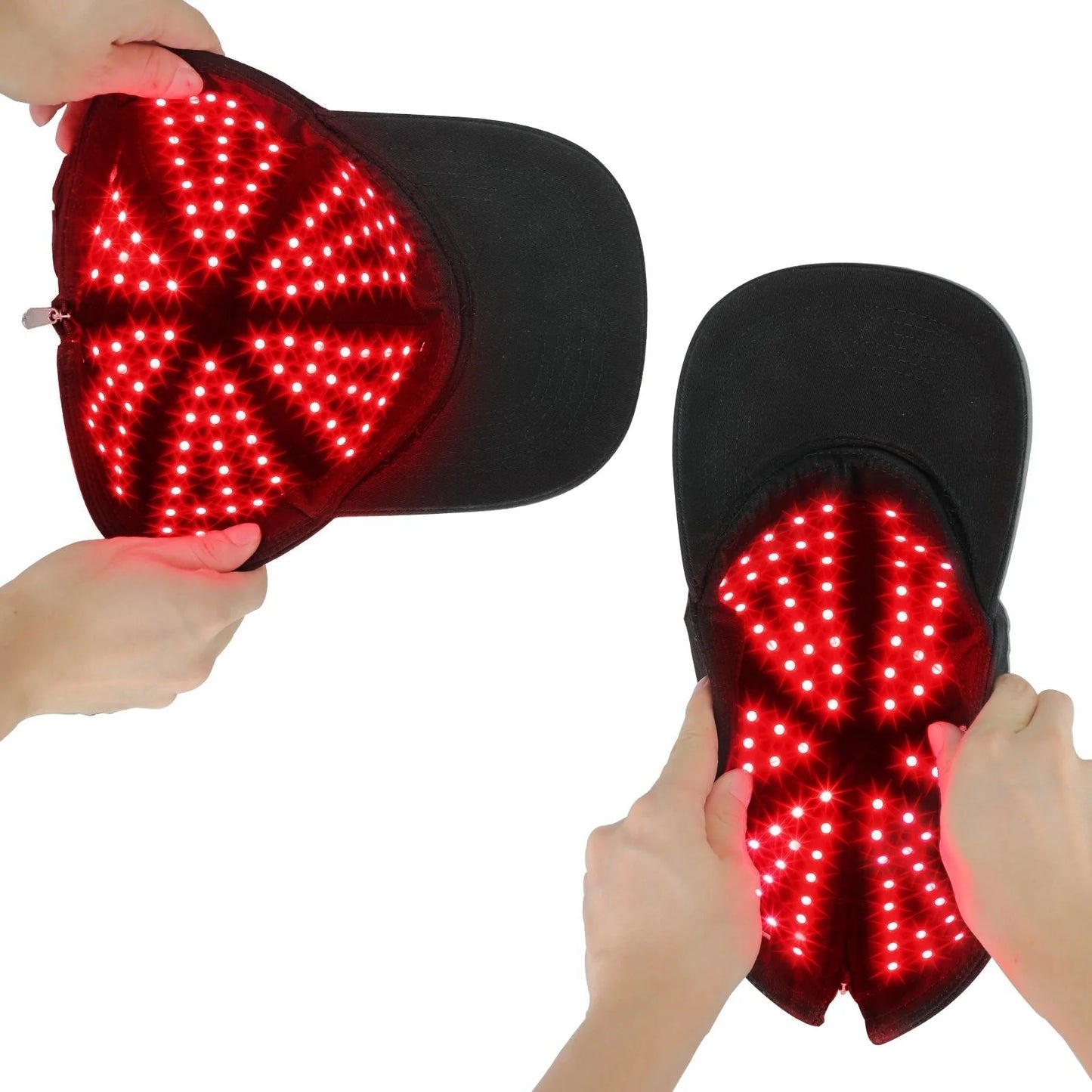 Infrarot Lichttherapie Haarkappe – VitalStrahl Mütze
