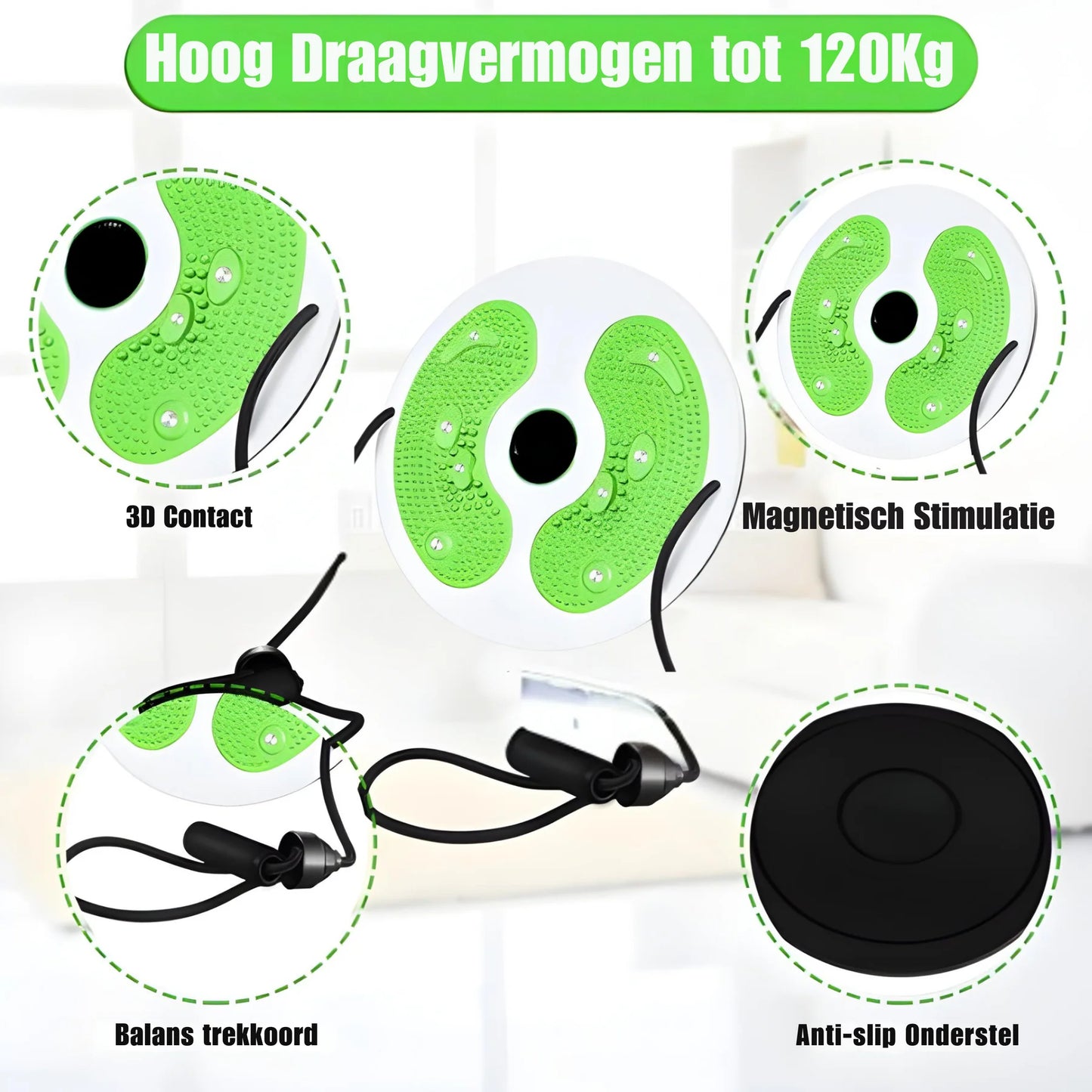 DrehFit – Magnetischer Core-Trainer Pro