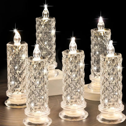 LED Kristall Kerzen Licht