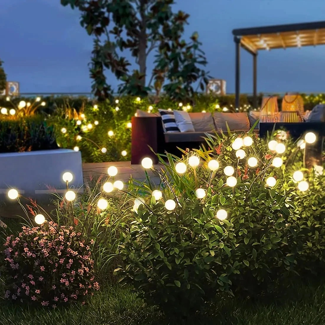 Solar Glühwürmchen Gartenlichter